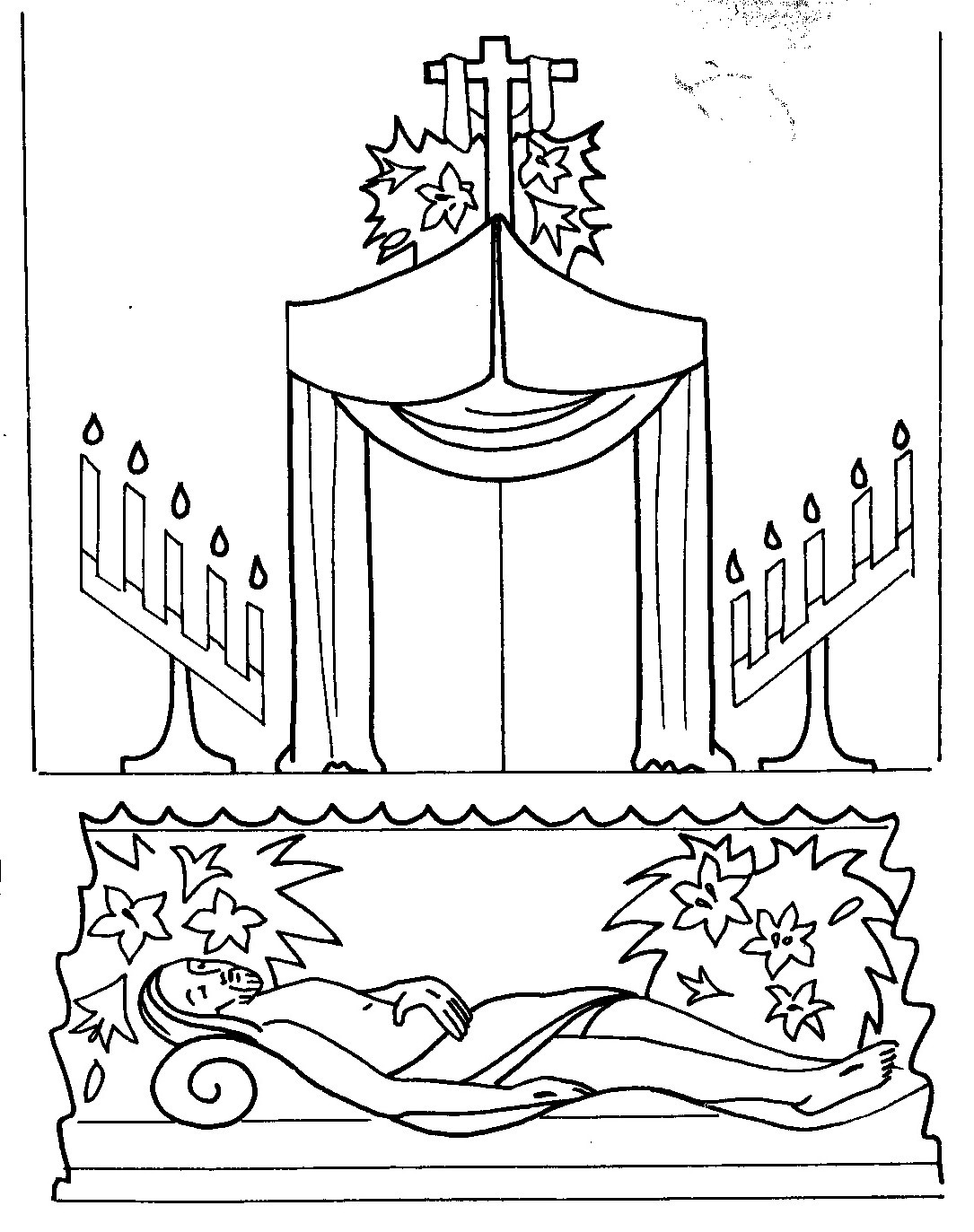 by C.Macaro (c) 1978, Polish-American Book to Color, Artic Circle Press