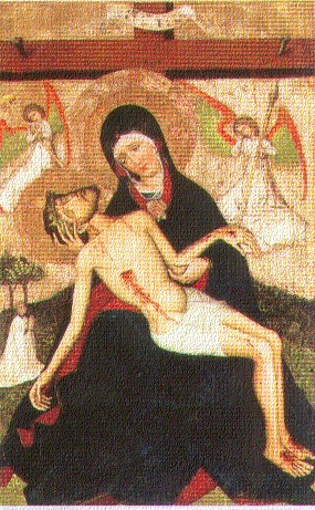 Pieta, Malarz Malopolski, National Museum, Warsaw
